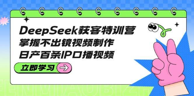 掌握不出镜视频制作技巧，日产百条IP口播视频轻松实现-聚合资源库