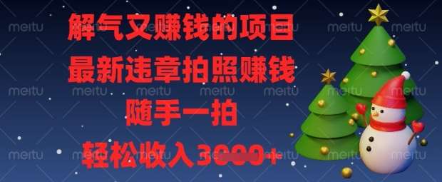 “智能违章抓拍：轻松赚取额外收入的秘诀”-聚合资源库