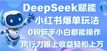 “揭秘小红书爆单秘籍：0粉丝新手如何轻松月入过万”-聚合资源库