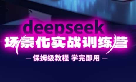“DeepSeek实战训练营：提升效率的终极指南”-聚合资源库