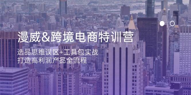 “解密漫威跨境电商：高利润选品策略与实战工具包”-聚合资源库