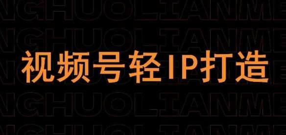 “探索视频号营销：打造轻IP的黄金法则”-聚合资源库