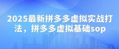 “拼多多虚拟商品营销秘籍：2025年最新实战策略全解析”-聚合资源库