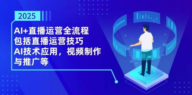 “2025AI引领未来：揭秘直播运营全流程优化技巧与AI技术革新”-聚合资源库