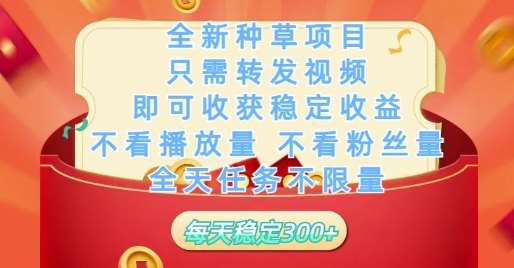 “轻松日赚三张：揭秘无需播放量和粉丝量的稳定收益新策略”-聚合资源库