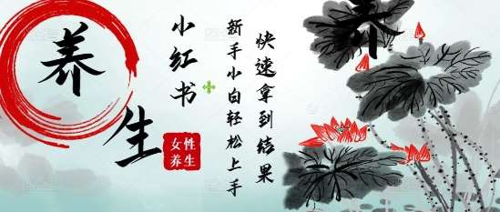 探索古韵养生：女性如何在小红书上轻松打造爆款内容？-聚合资源库