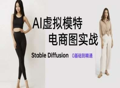 “AI绘画：Stable Diffusion技术全方位突破，打造电商视觉新境界”-聚合资源库