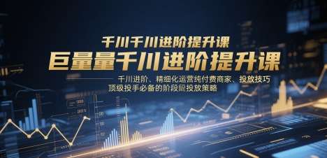 “千川营销精进：付费商家的精细化运营与高效投放技巧解析”-聚合资源库