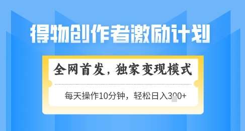 “创作者激励新突破：独家变现技巧助你日赚数倍收益”-聚合资源库