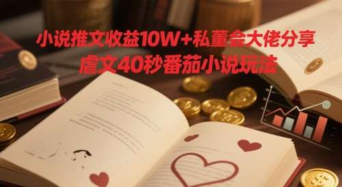 “揭秘：番茄小说40秒虐心剧情，私董会大佬如何打造10W+爆款小说”-聚合资源库